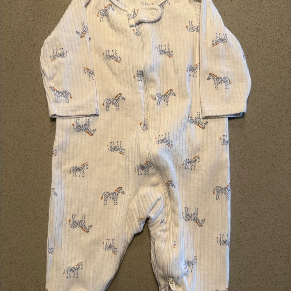 Zebra Print Kids One Piece